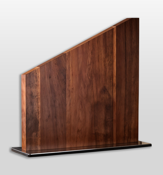 Magnetische Messenstandaard – Houten Mesblok met Sterke Magneet, Luxe Design voor Veilig & Stijlvol Opbergen van Kookmessen