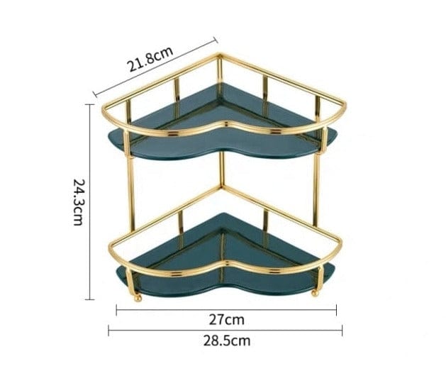 NookCorner | Luxe Ruimtebesparende Hoek Organizer voor Badkamer en Interieur 7
