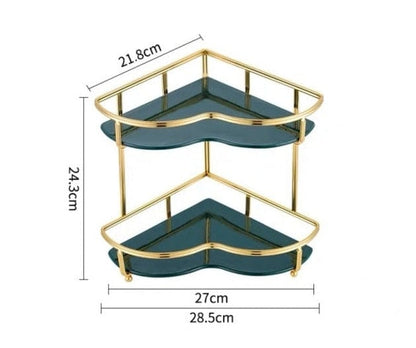 NookCorner | Luxe Ruimtebesparende Hoek Organizer voor Badkamer en Interieur 7