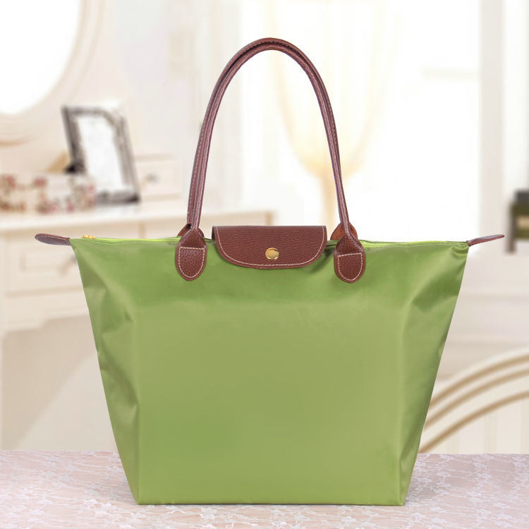 Dames Schoudertas – Opvouwbare & Ruime Shopper van Lichtgewicht Materiaal | Stijlvol, Duurzaam & Comfortabel voor Dagelijks Gebruik of Reizen