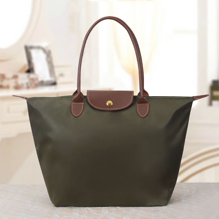 Dames Schoudertas – Opvouwbare & Ruime Shopper van Lichtgewicht Materiaal | Stijlvol, Duurzaam & Comfortabel voor Dagelijks Gebruik of Reizen