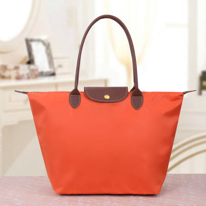 Dames Schoudertas – Opvouwbare & Ruime Shopper van Lichtgewicht Materiaal | Stijlvol, Duurzaam & Comfortabel voor Dagelijks Gebruik of Reizen